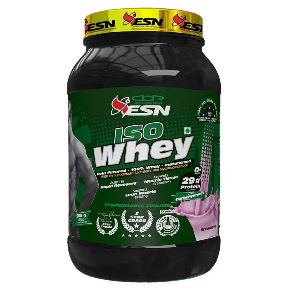 ESN Iso Whey,  2 lb  Strawberry