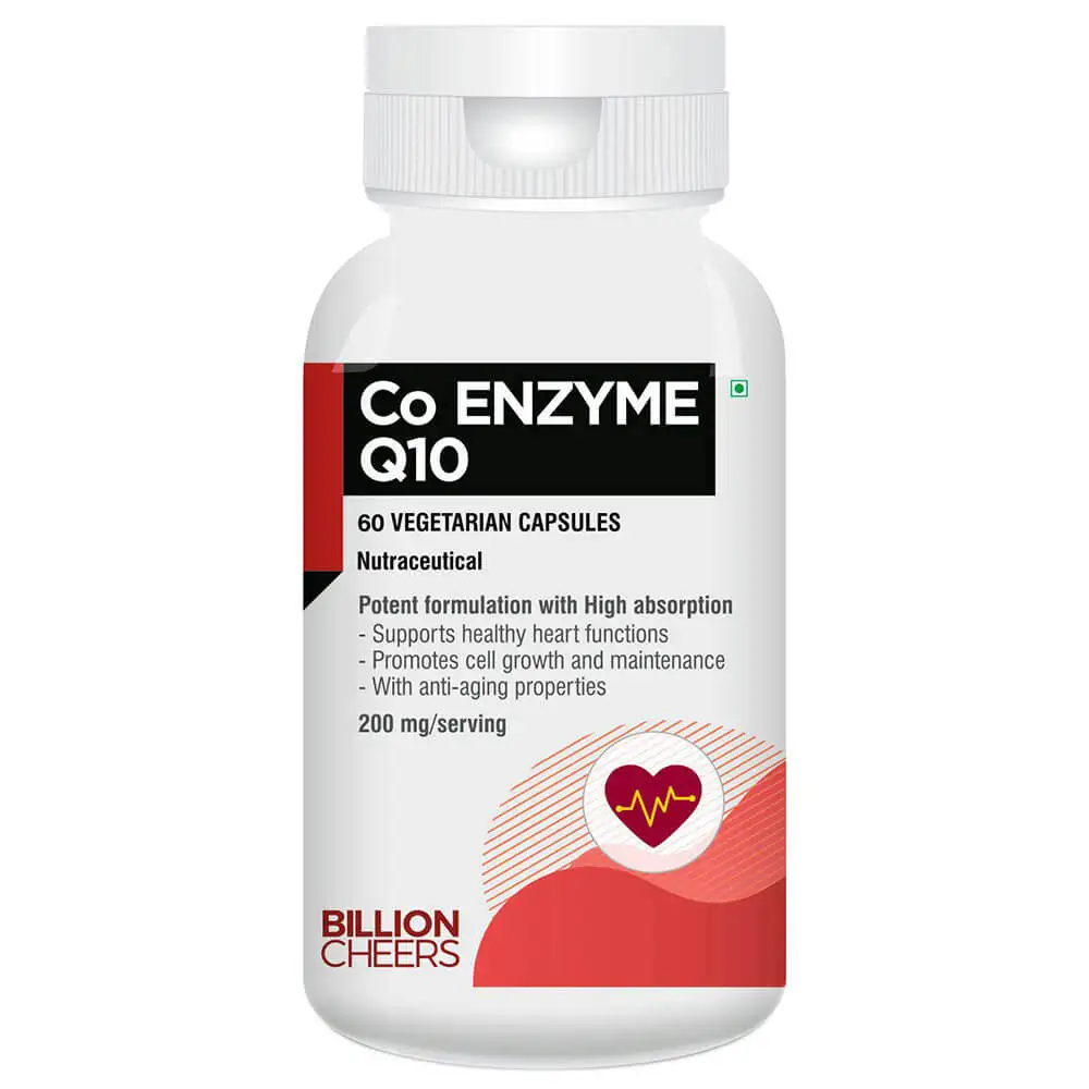 Billion Cheers Co Enzyme Q10,  60 capsules