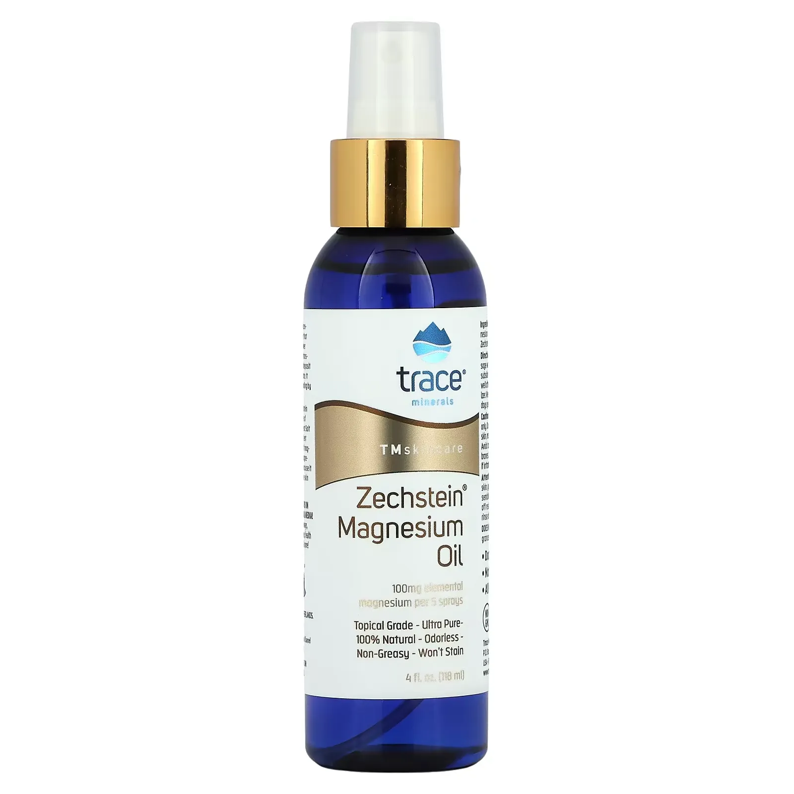 TM Skincare, Zechstein Magnesium Oil, 4 fl oz (118 ml)