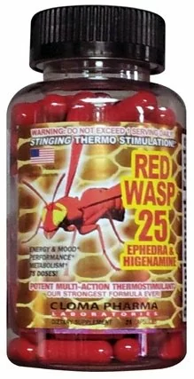 Red Wasp Fat Burner By Cloma Pharma, 75 Caps