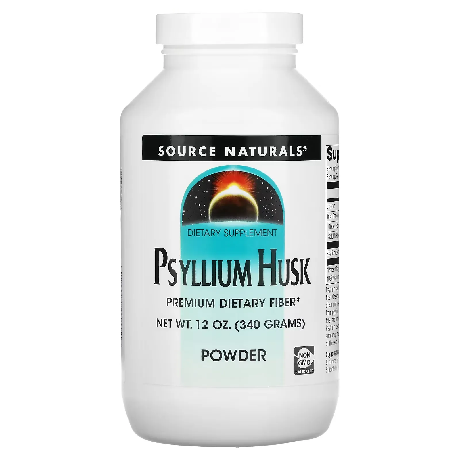 Psyllium Husk Powder, 12 oz (340 g)