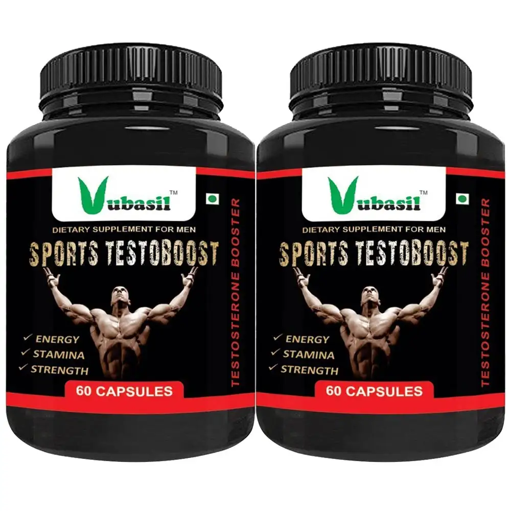 Vubasil Sports Testoboost,  120 capsules  Unflavoured