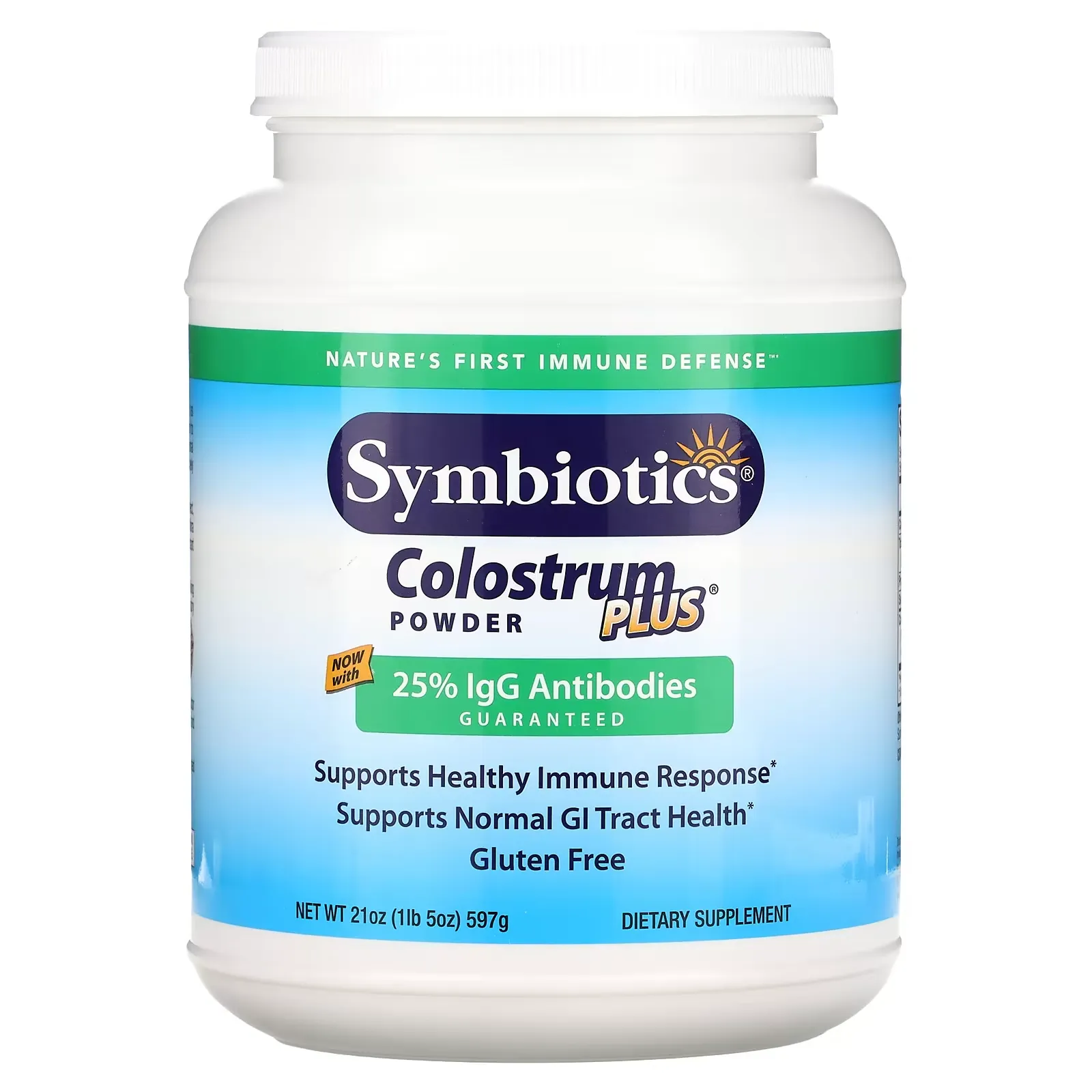 Colostrum Plus, Powder, 21 oz (597 g)