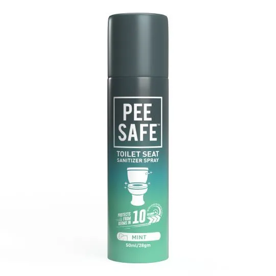 Pee Safe Toilet Seat Sanitizer Spray Mint