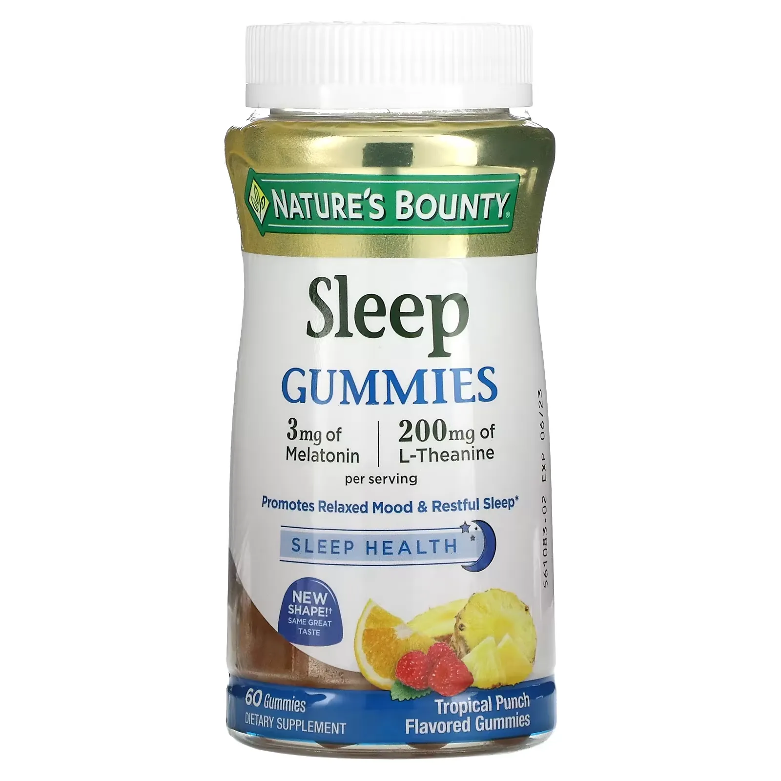 Sleep Gummies, Tropical Punch , 60 Gummies