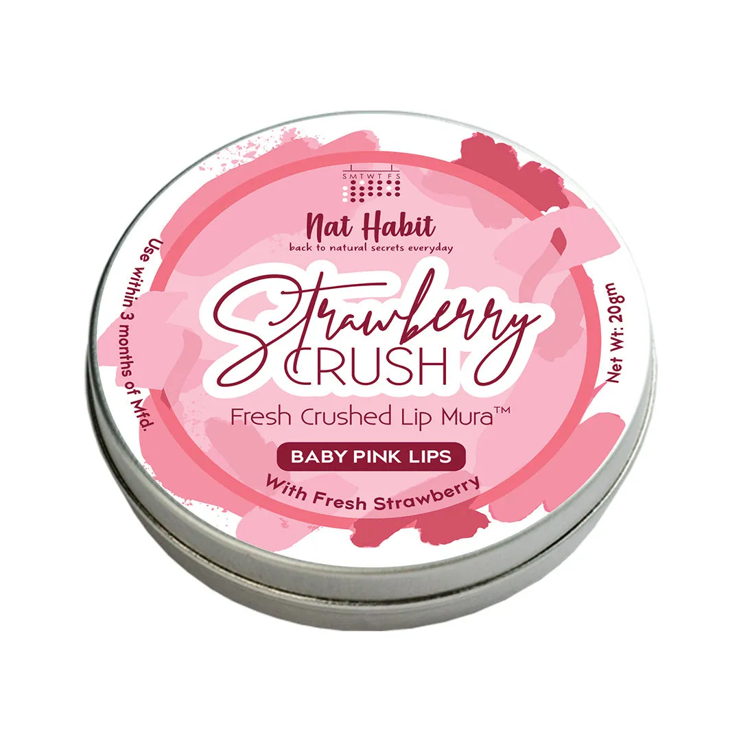 Nat Habit Strawberry Crush Fresh Crushed Lip Mura