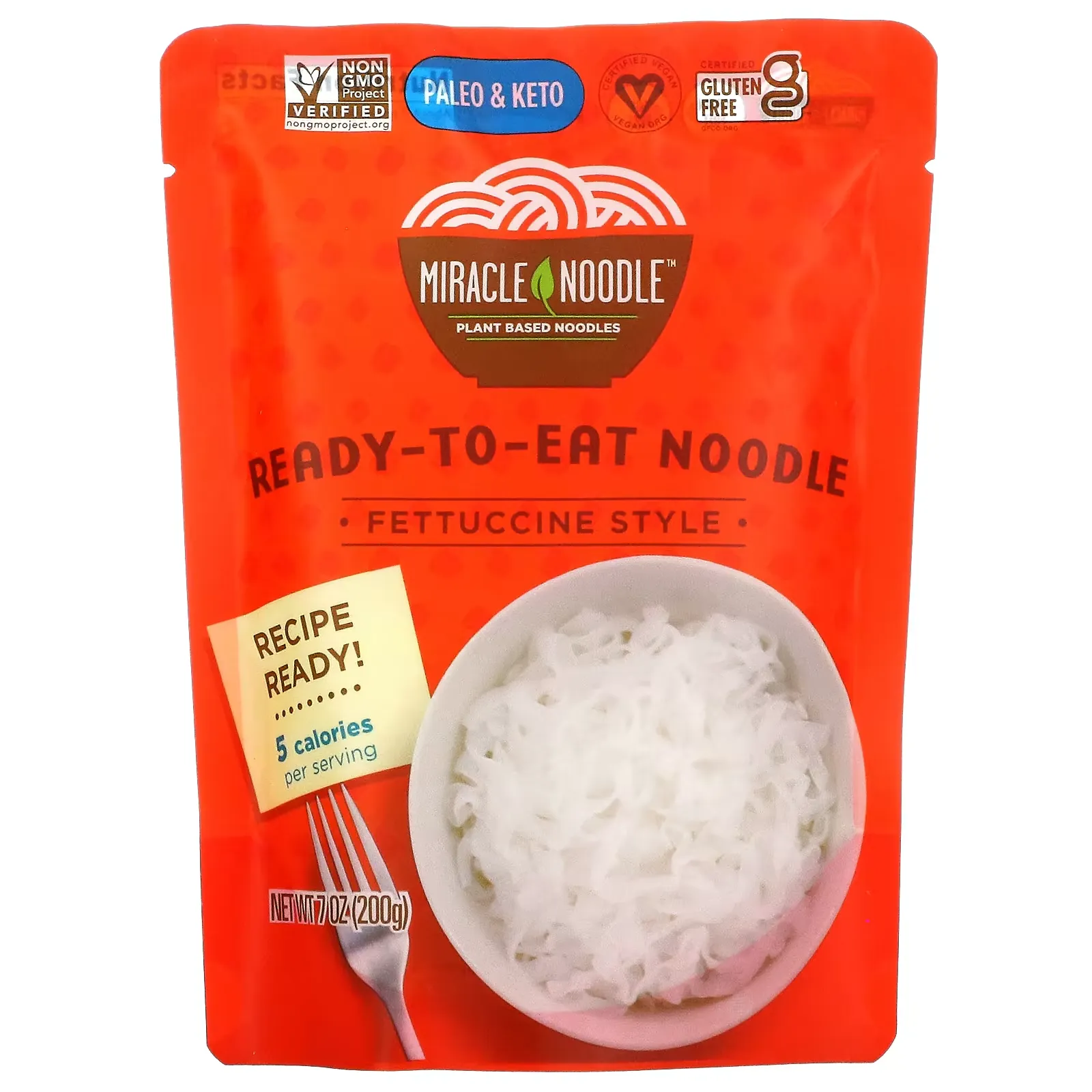 Ready-to-Eat Noodle, Fettuccine Style, 7 oz (200 g)