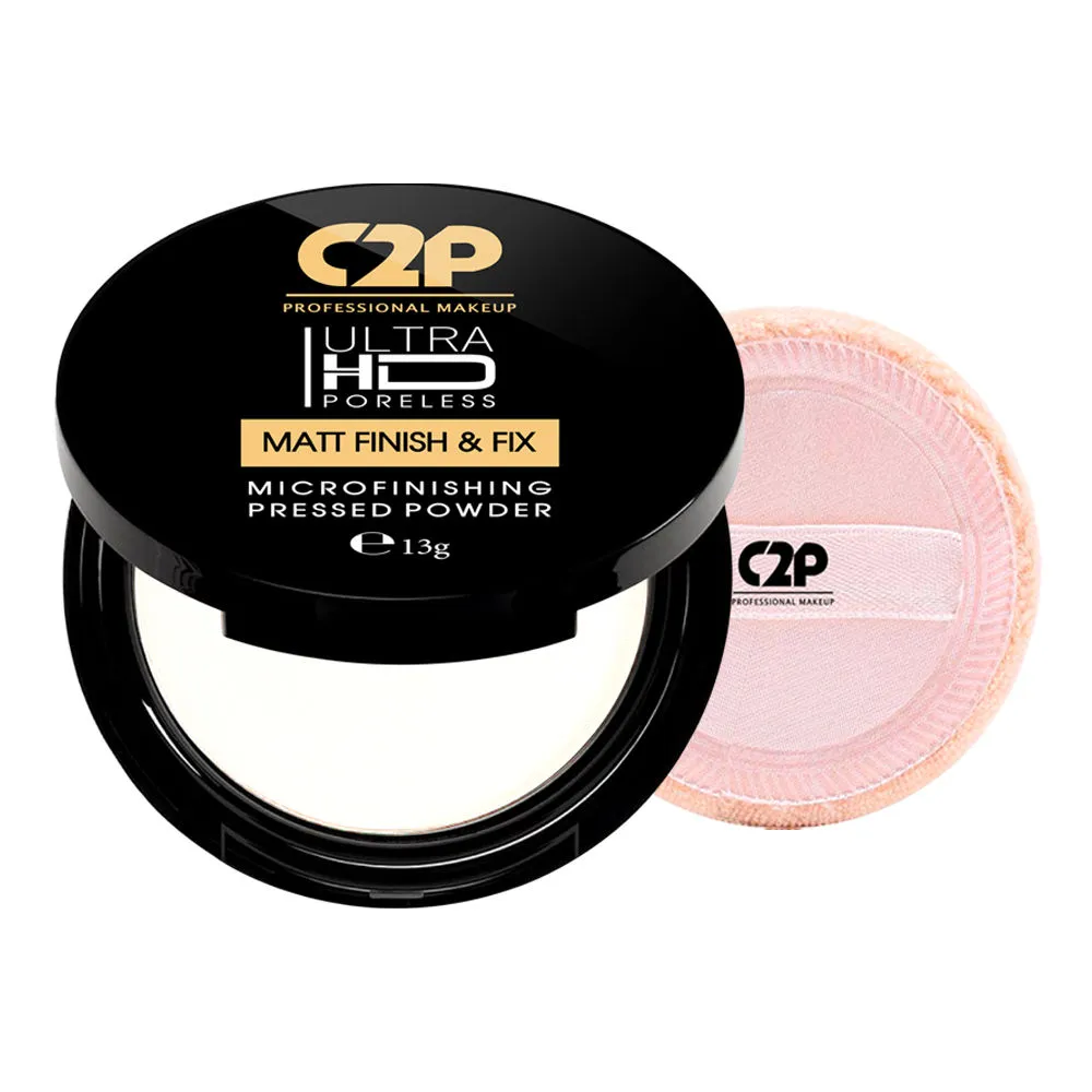 C2P Pro Ultra HD Poreless Microfinishing Pressed Powder