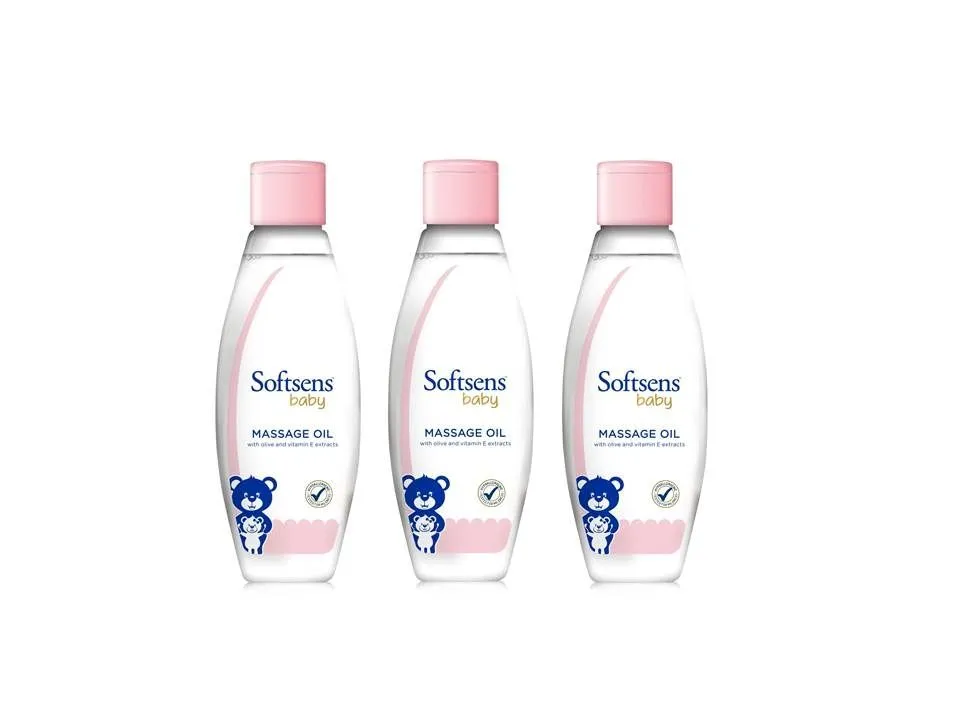 Softsens Baby Oil Pack of 3