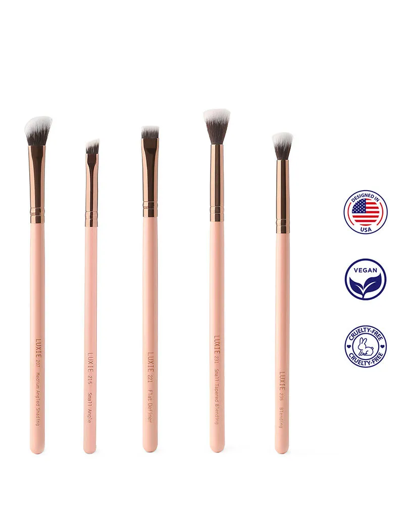 LUXIE Eye Essential Set Rose Gold