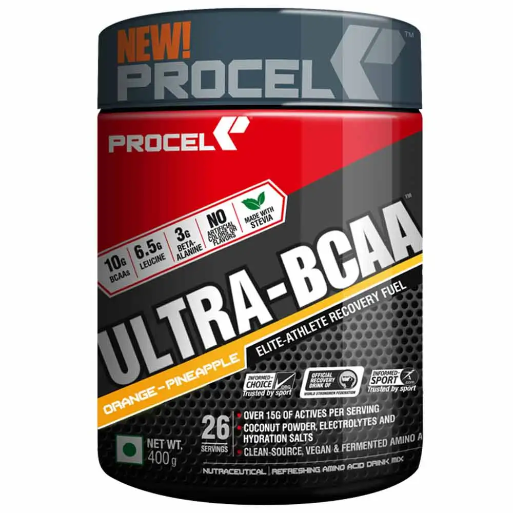 Procel Ultra Bcaa,  0.88 lb  25 Servings  Orange Mango