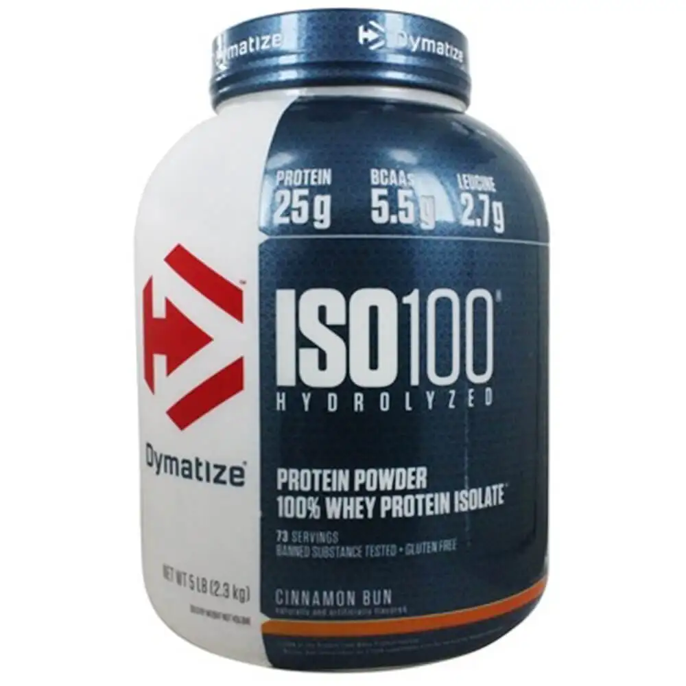 Dymatize Iso-100 Protein,  5 lb  Cinnamon Bun