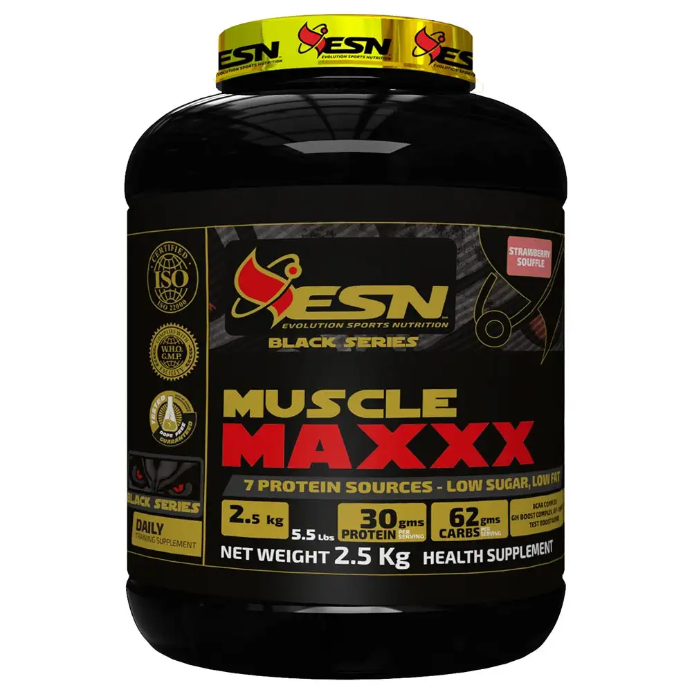 ESN Black Series Muscle Maxxx,  5.5 lb  Strawberry Souffle