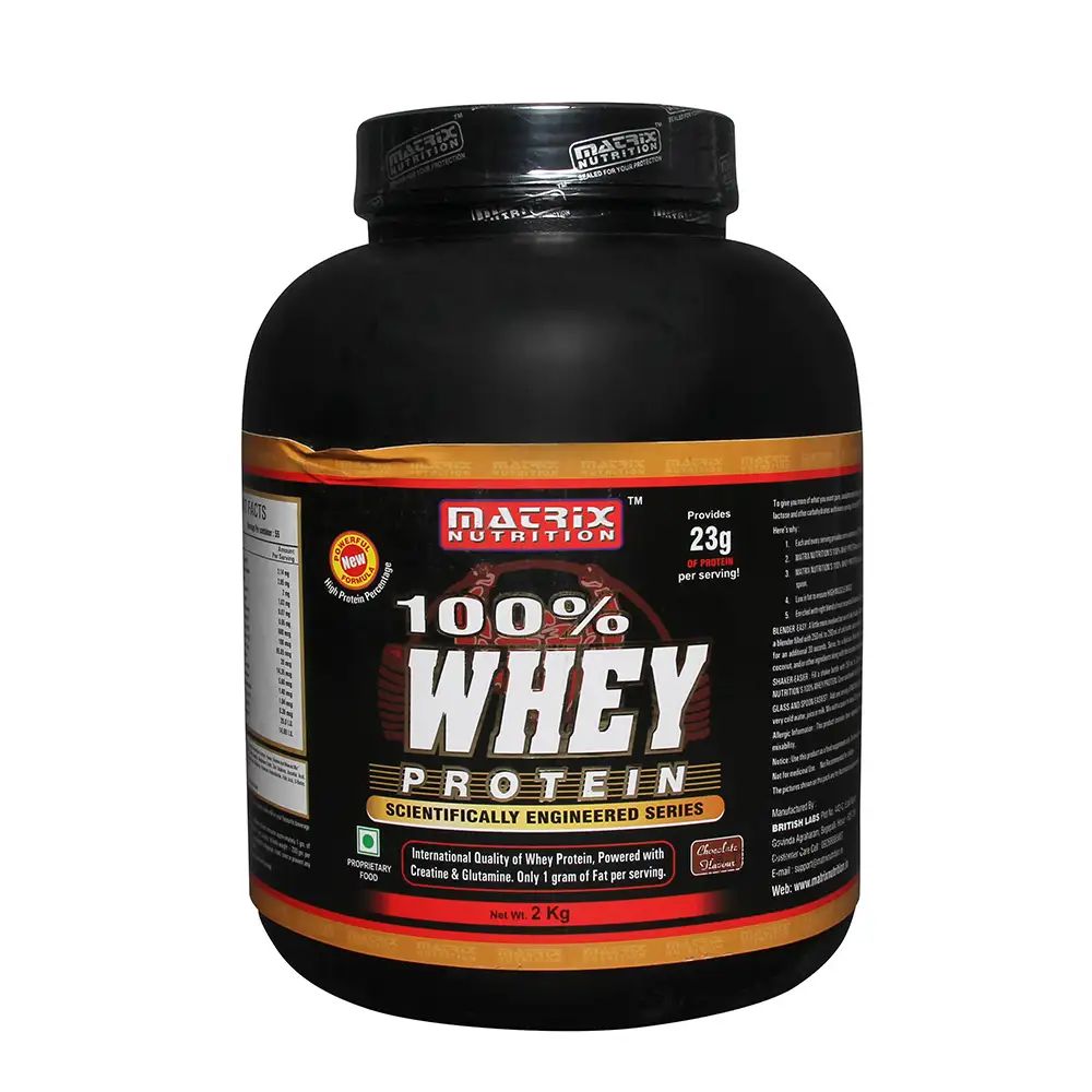 Matrix Nutrition 100% Whey Protein,  4.4 lb  Chocolate