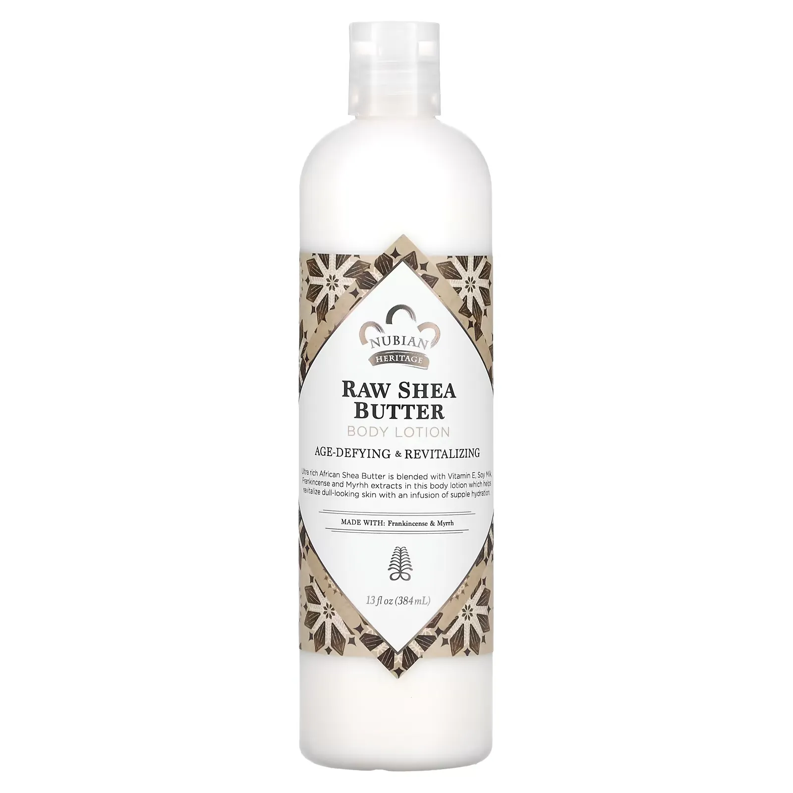 Body Lotion, Raw Shea Butter, 13 fl oz (384 ml)