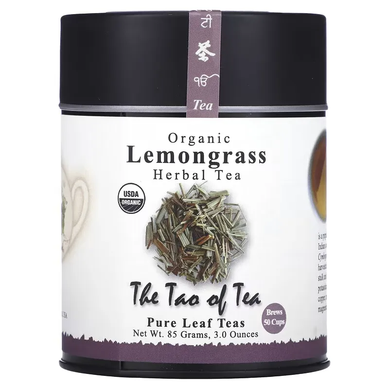 Organic Herbal Tea, Lemongrass, 3 oz (85 g)