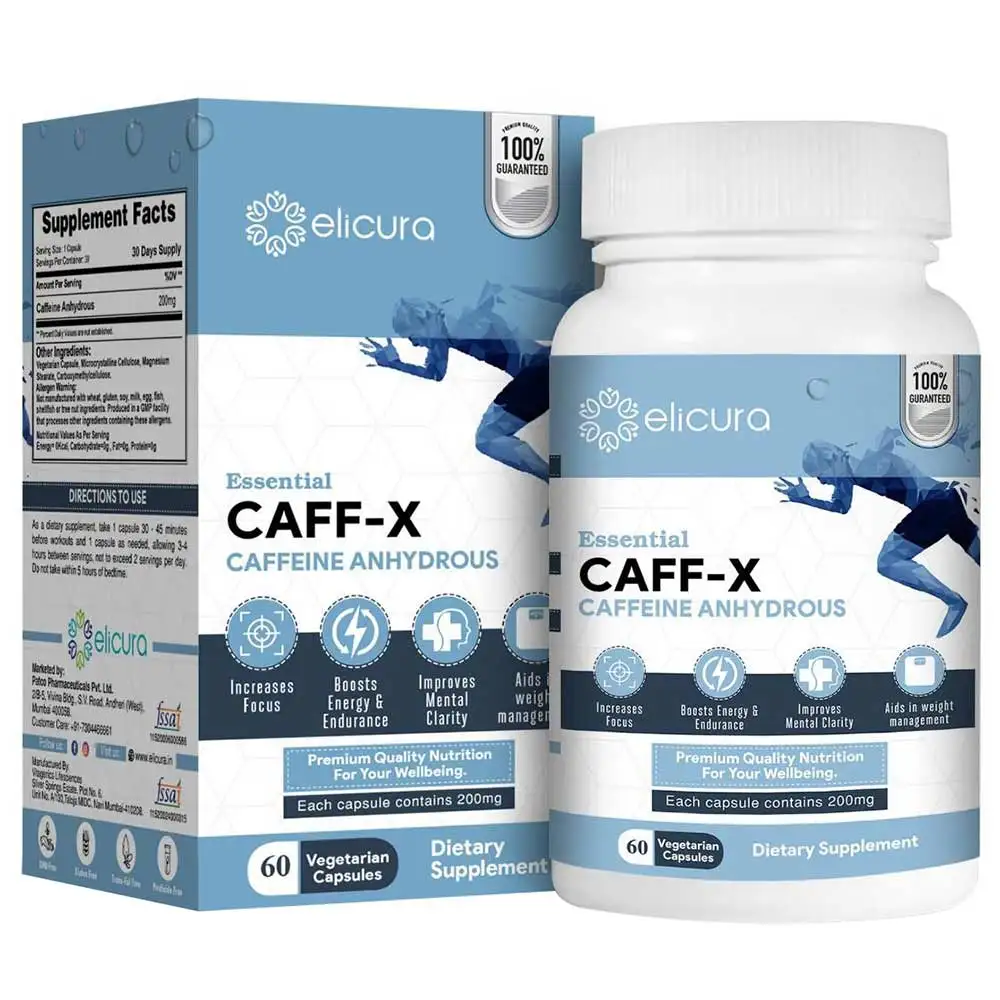 elicura Caff-X,  60 veggie capsule(s)  Unflavoured