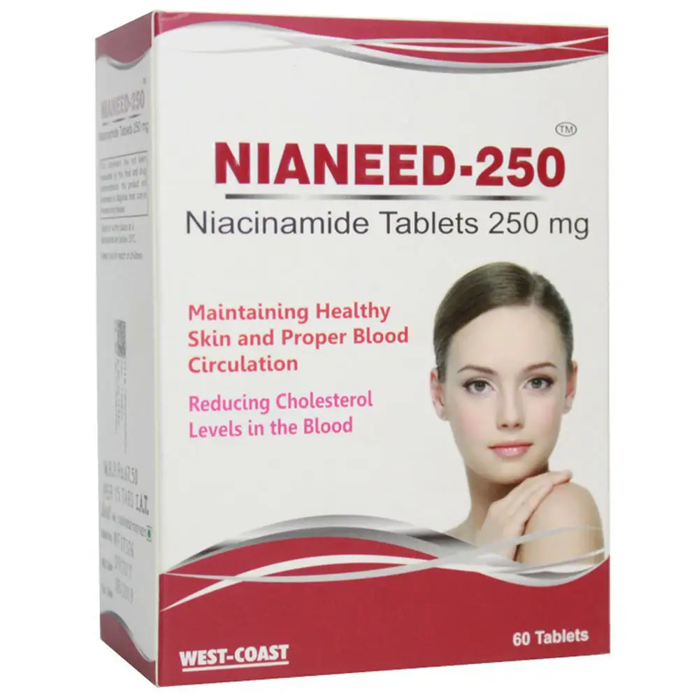 West Coast Nianeed-250,  Unflavoured  60 tablet(s)