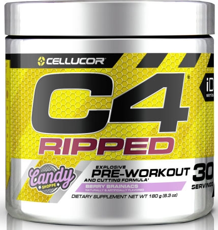 C4 Ripped - Berry Brainiacs - 30 Servings