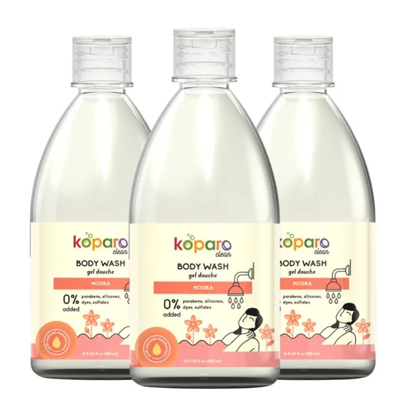 Koparo Mogra Body Wash (Pack Of 3)