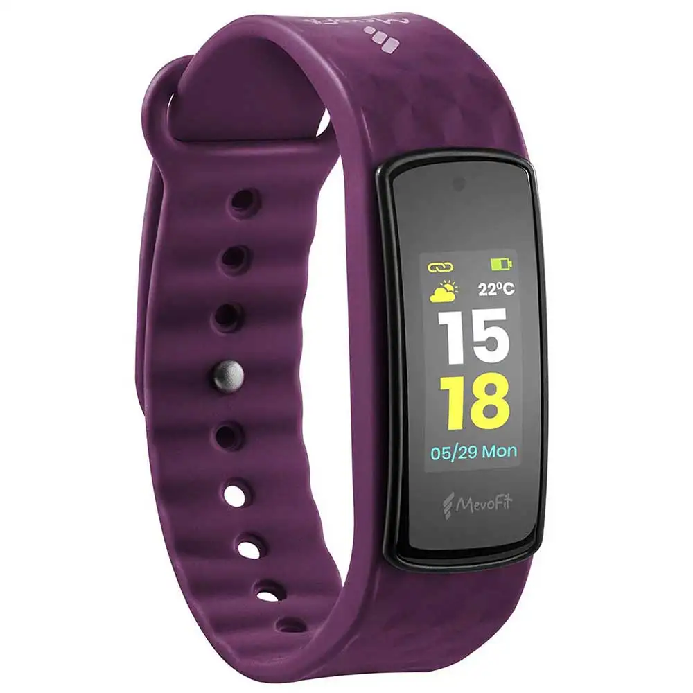 MevoFit Bold Fitness Band,  Purple