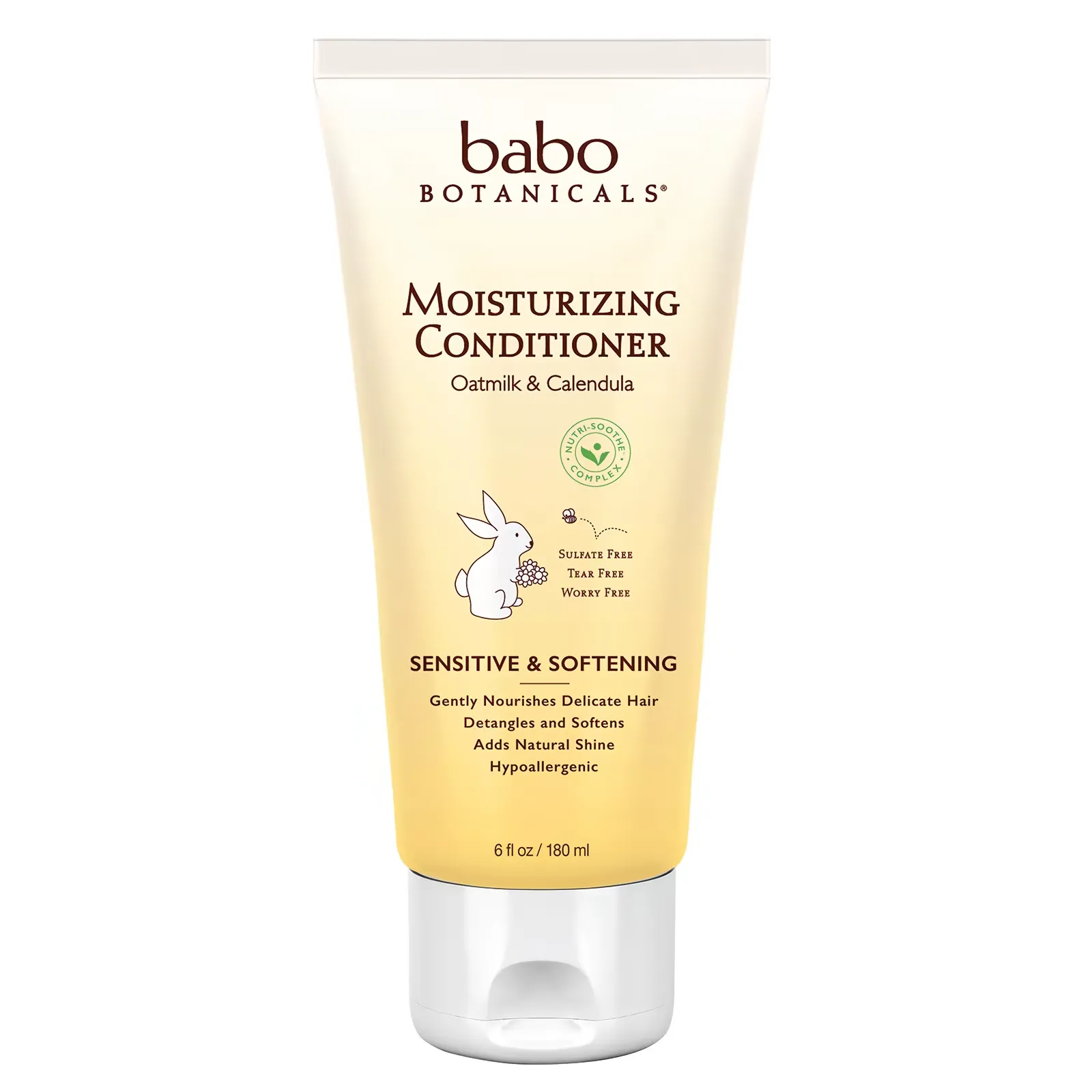 Moisturizing Conditioner, Oatmilk & Calendula, 6 fl oz (180 ml)