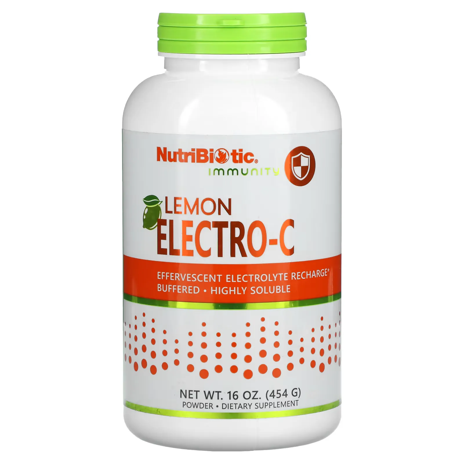 Immunity, Lemon Electro-C Powder, 16 oz (454 g)