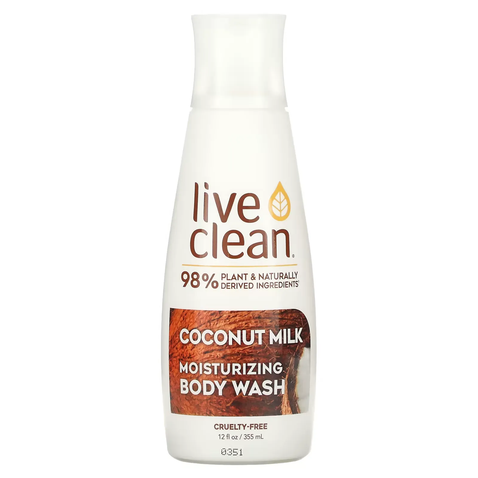 Coconut Milk Moisturizing Body Wash, 12 fl oz (355 ml)