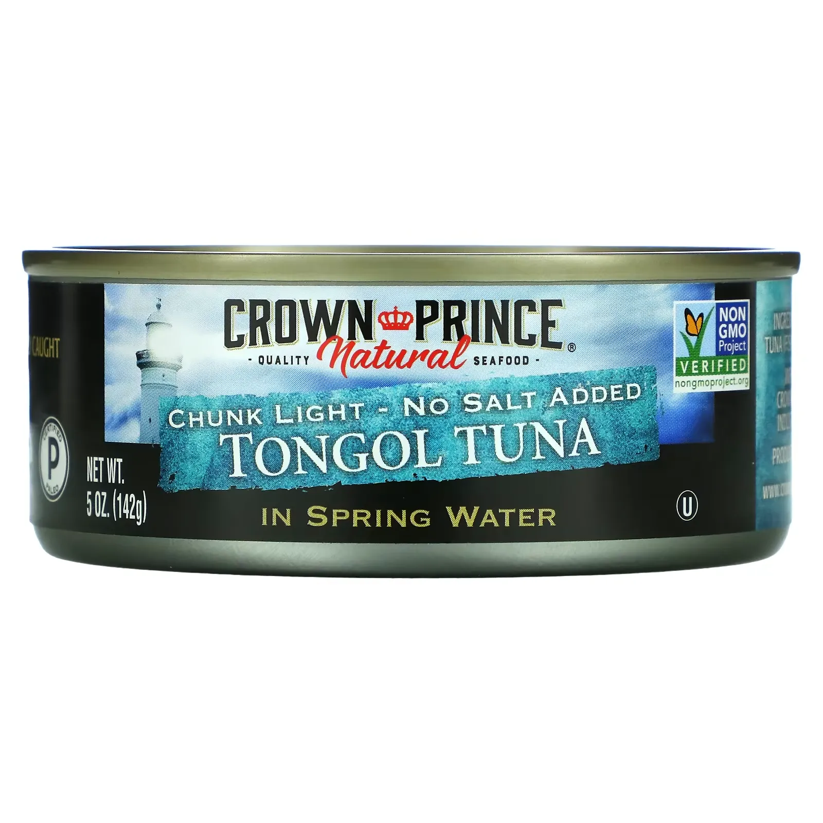 Tongol Tuna, Chunk Light - No Salt Added, In Spring Water, 5 oz (142 g)