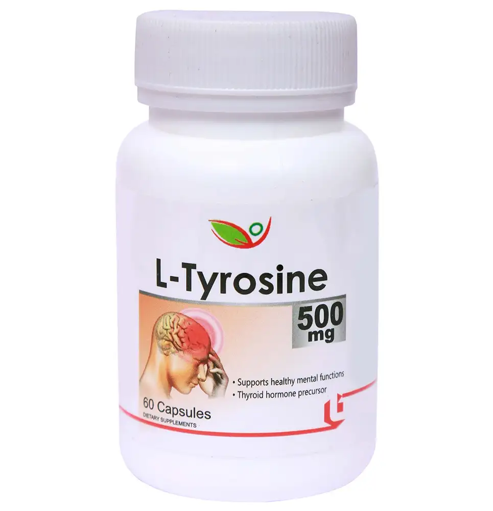 Biotrex L-Tyrosine (500 mg),  60 capsules