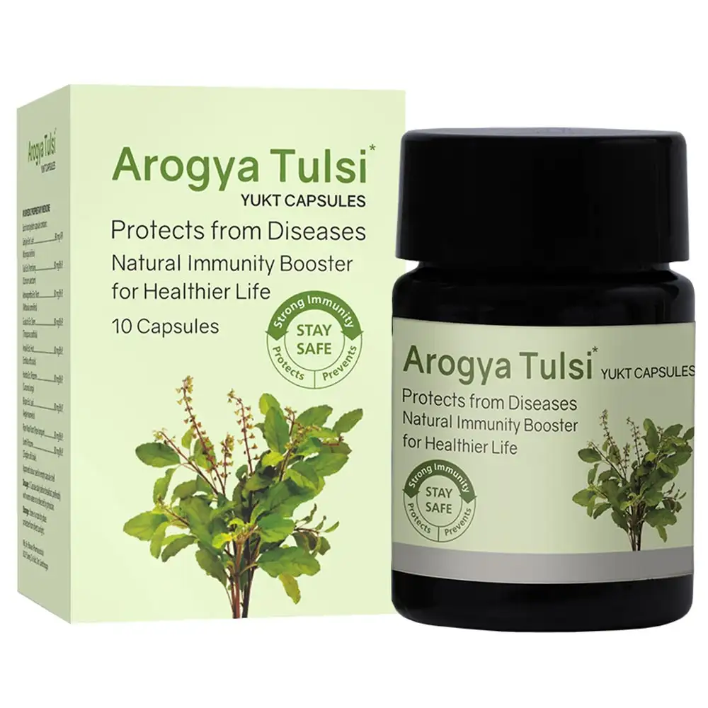 Arogya Tulsi Immunity Booster,  10 capsules