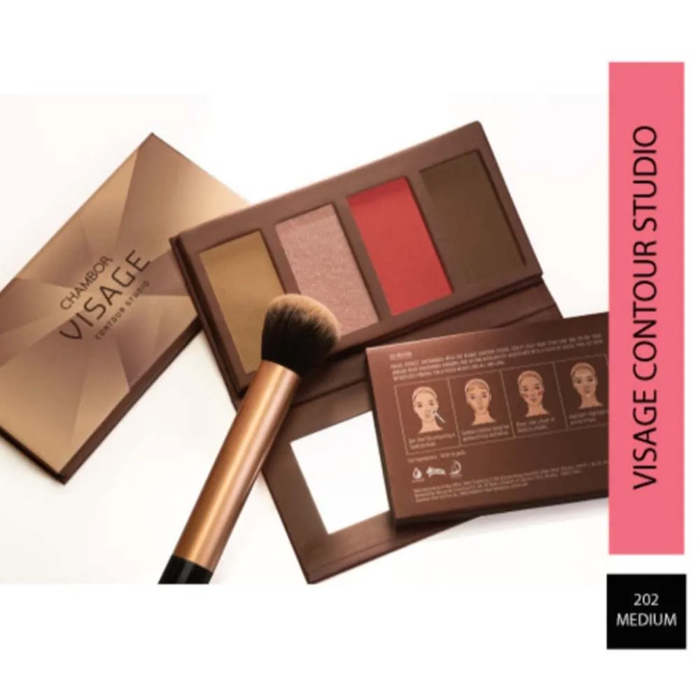 Chambor Visage Contour Studio Face Palette Make Up