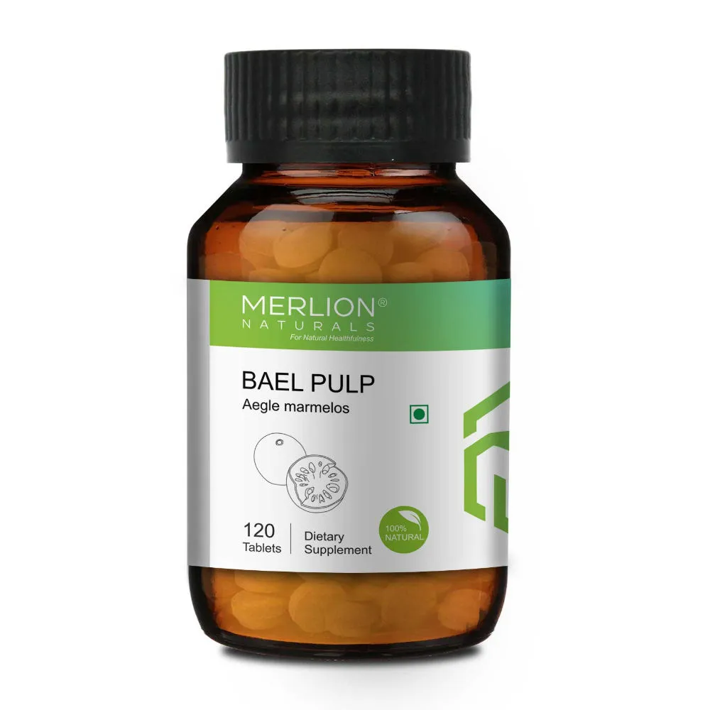 Merlion Naturals Bael Pulp Aegle Marmelos Tablets 500mg