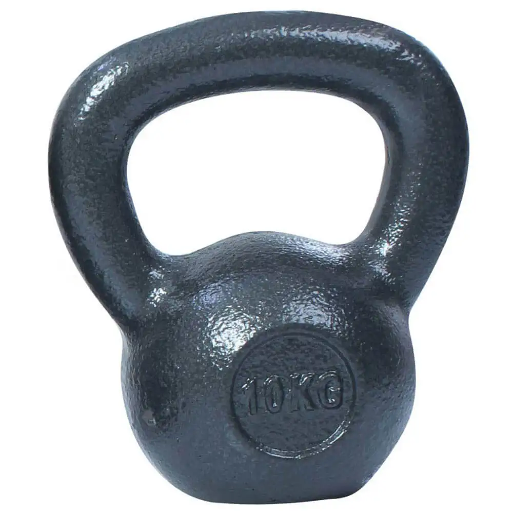 Fitsy Iron Kettelbell,  Black  10 kg