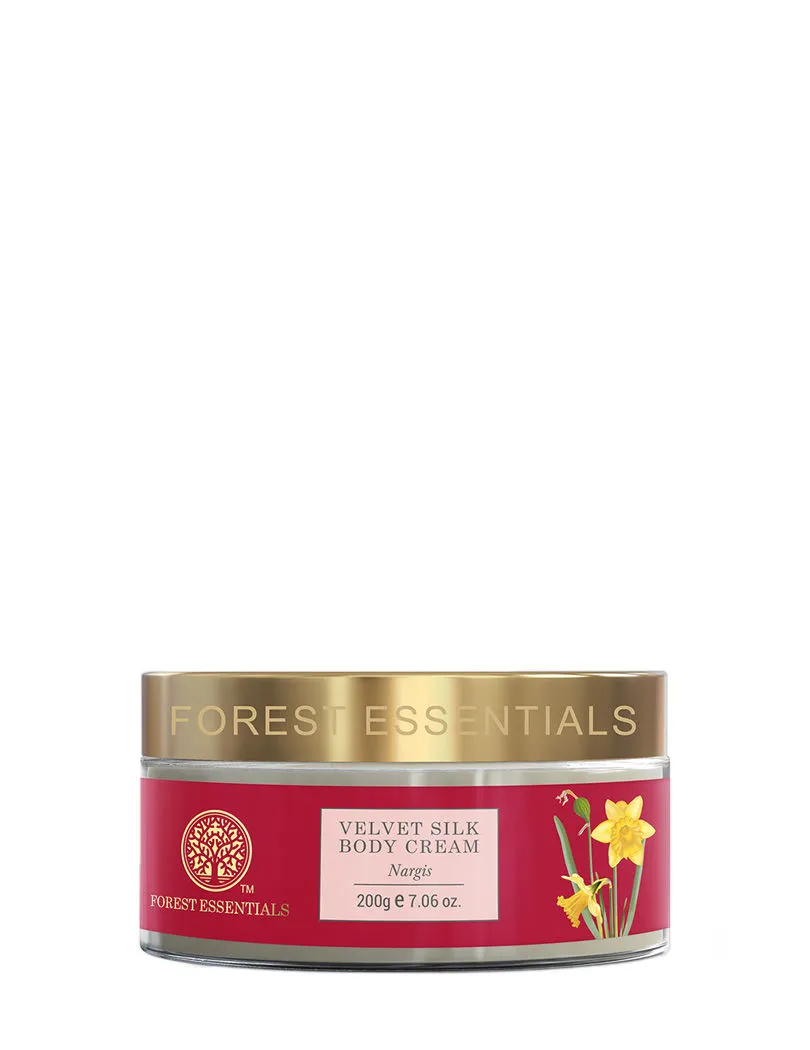 Forest Essentials Ayurvedic Velvet Silk Body Cream Nargis