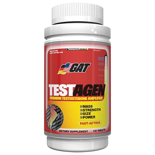 Testagen By GAT, Testosterone Amplifier, 120 Tabs