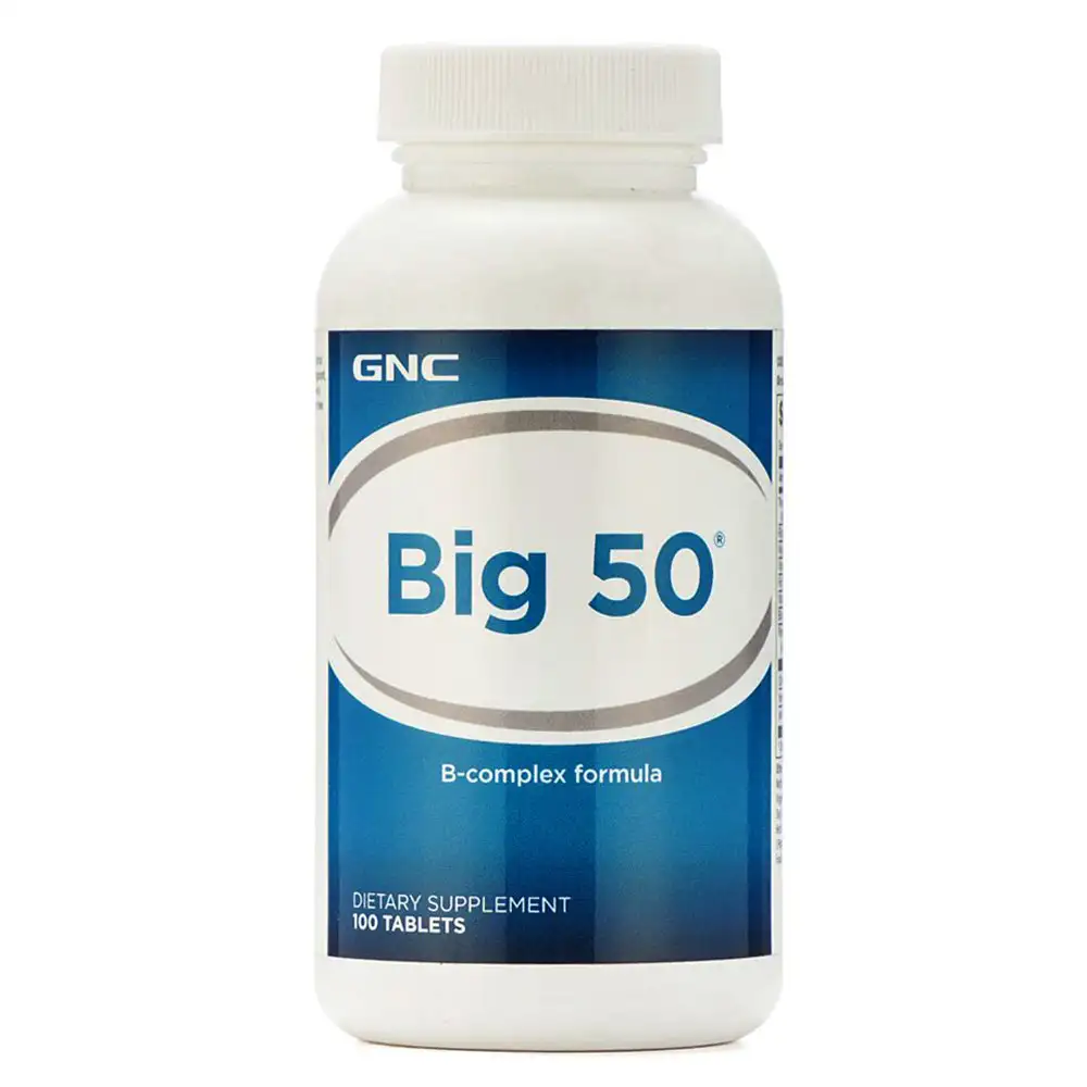 GNC Big 50,  100 tablet(s)  Unflavoured