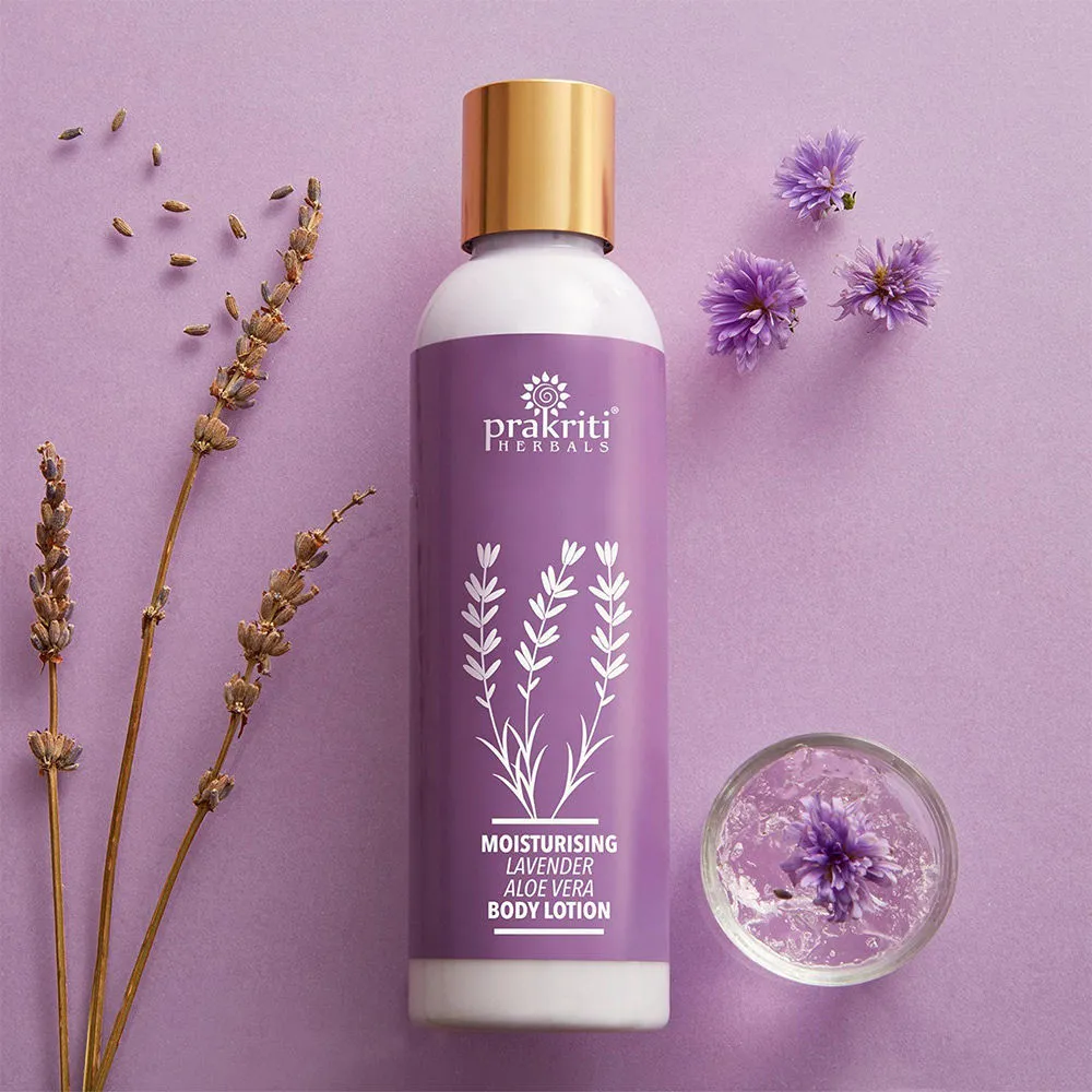 Prakriti Herbals Moisturising Lavender Aloe Vera Body Lotion