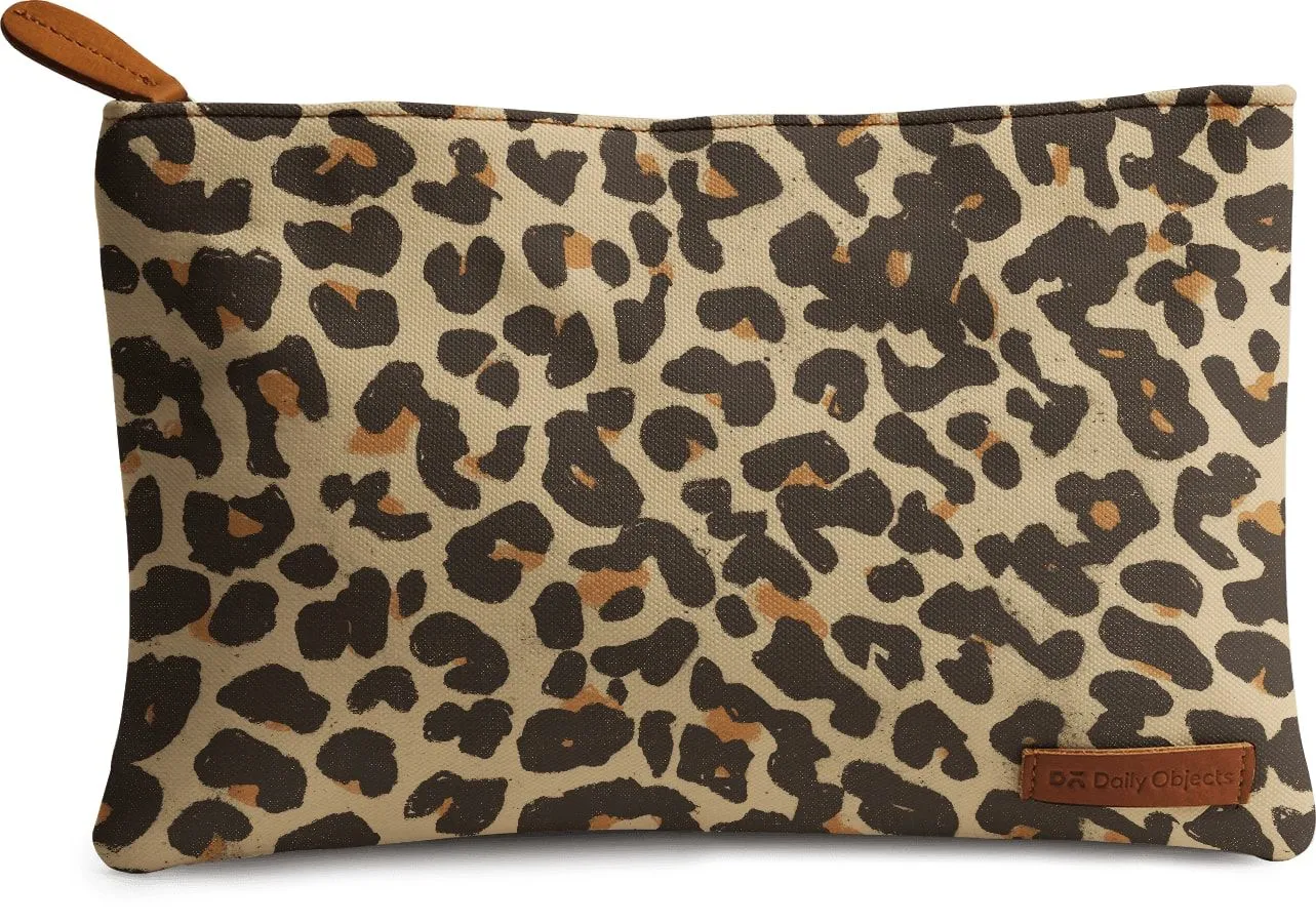 DailyObjects Leopard Print Carry-All Pouch Medium