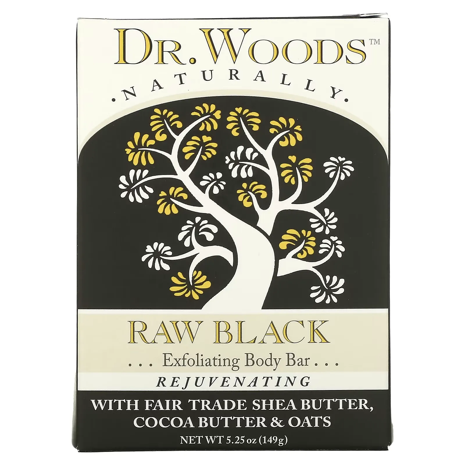 Body Bar, Raw Black, 5.25 oz (149 g)