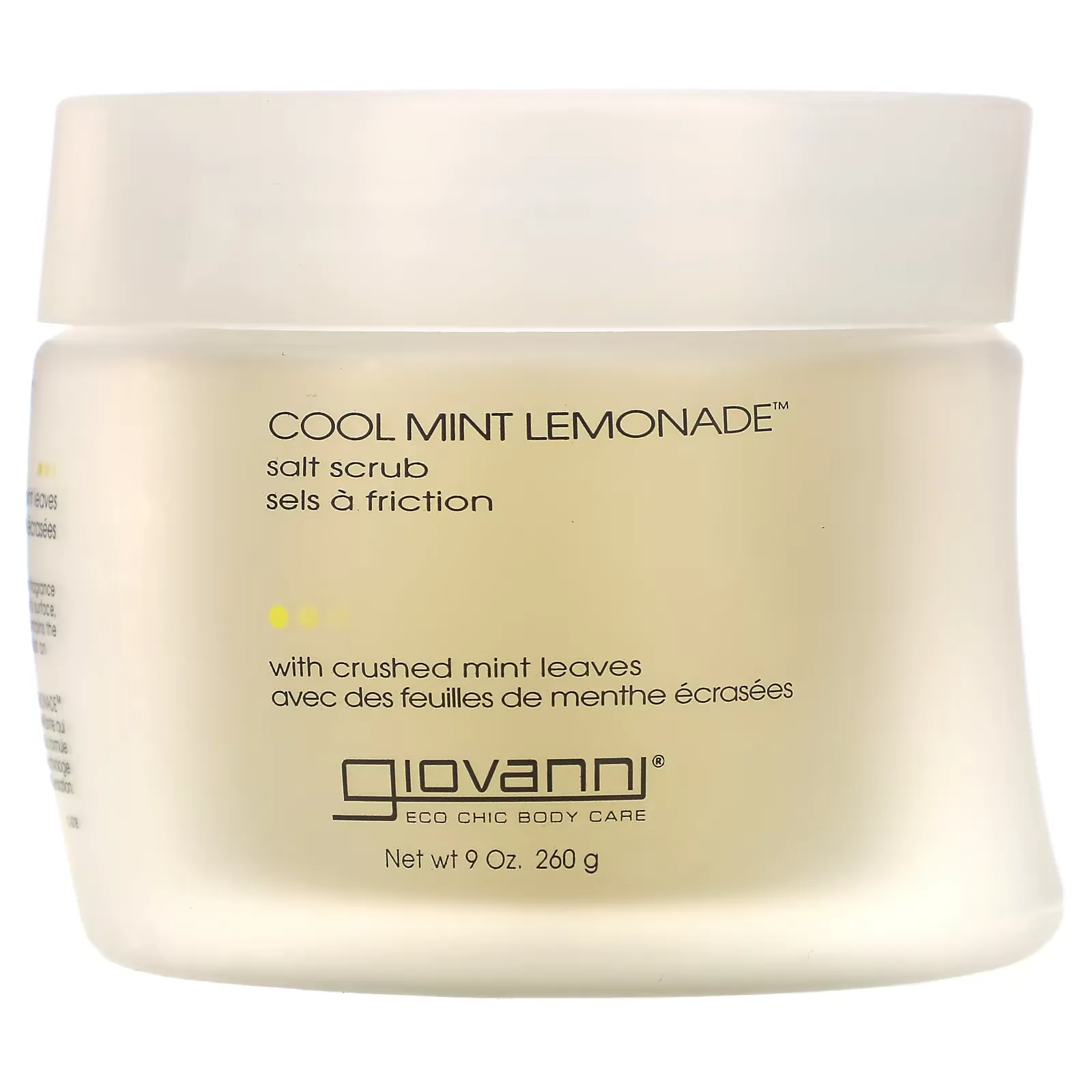 Salt Scrub, Cool Mint Lemonade, 9 oz (260 g)