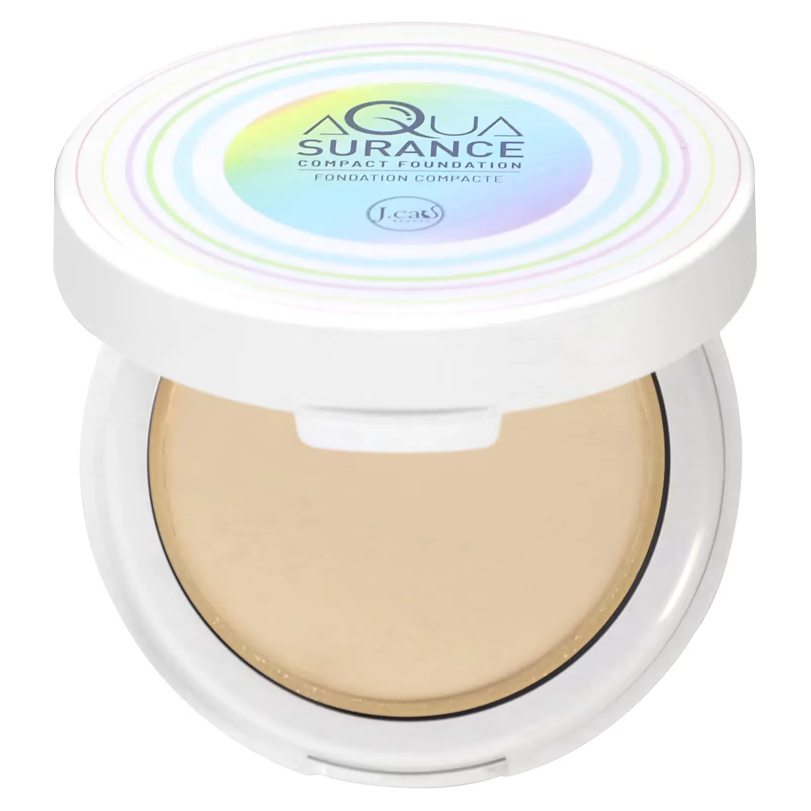 Aquasurance Compact Foundation, ACF100 Porcelain, 0.31 oz (9 g)