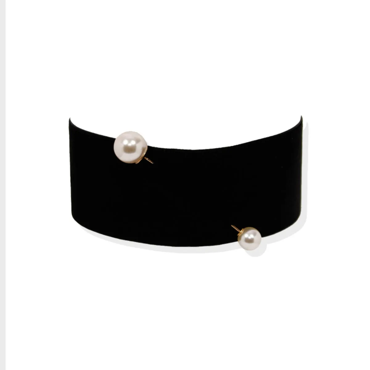 Bellofox Pearl Ice Bandage Black Choker