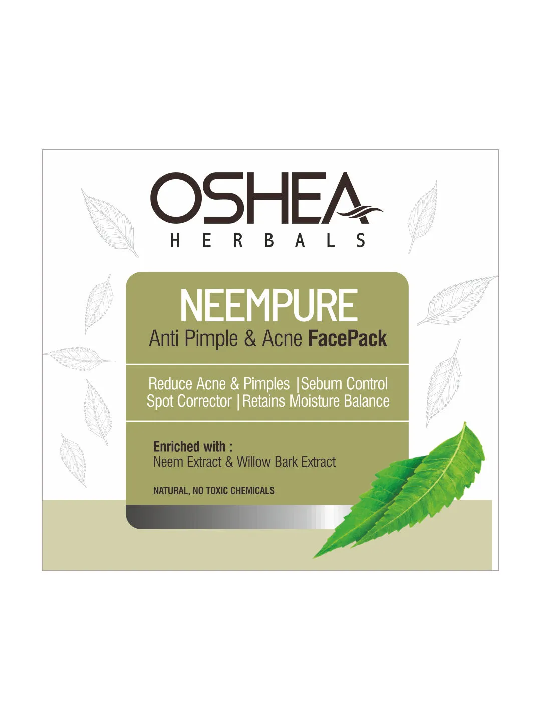 Oshea Herbals Neempure Anti Acne & Pimple Face Pack