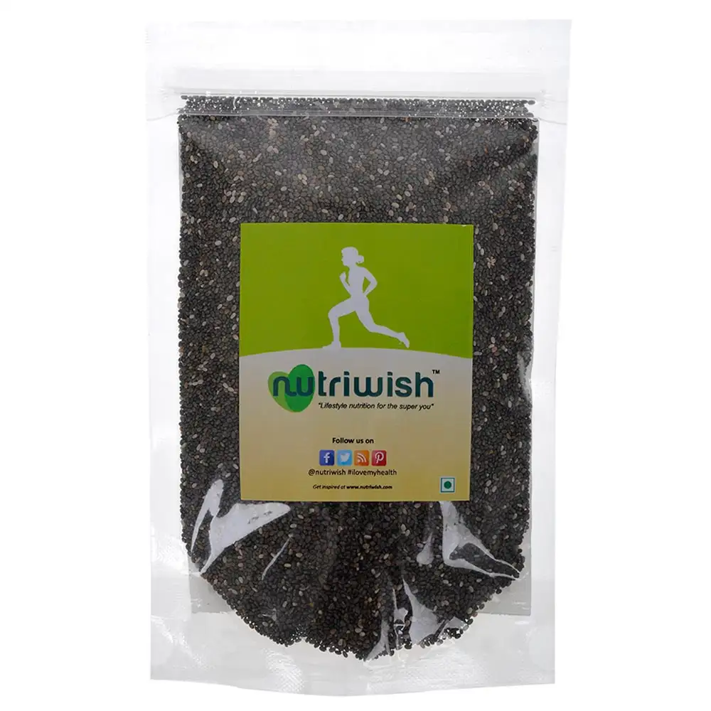 Nutriwish Black Chia Seeds,  0.150 kg  Unflavoured