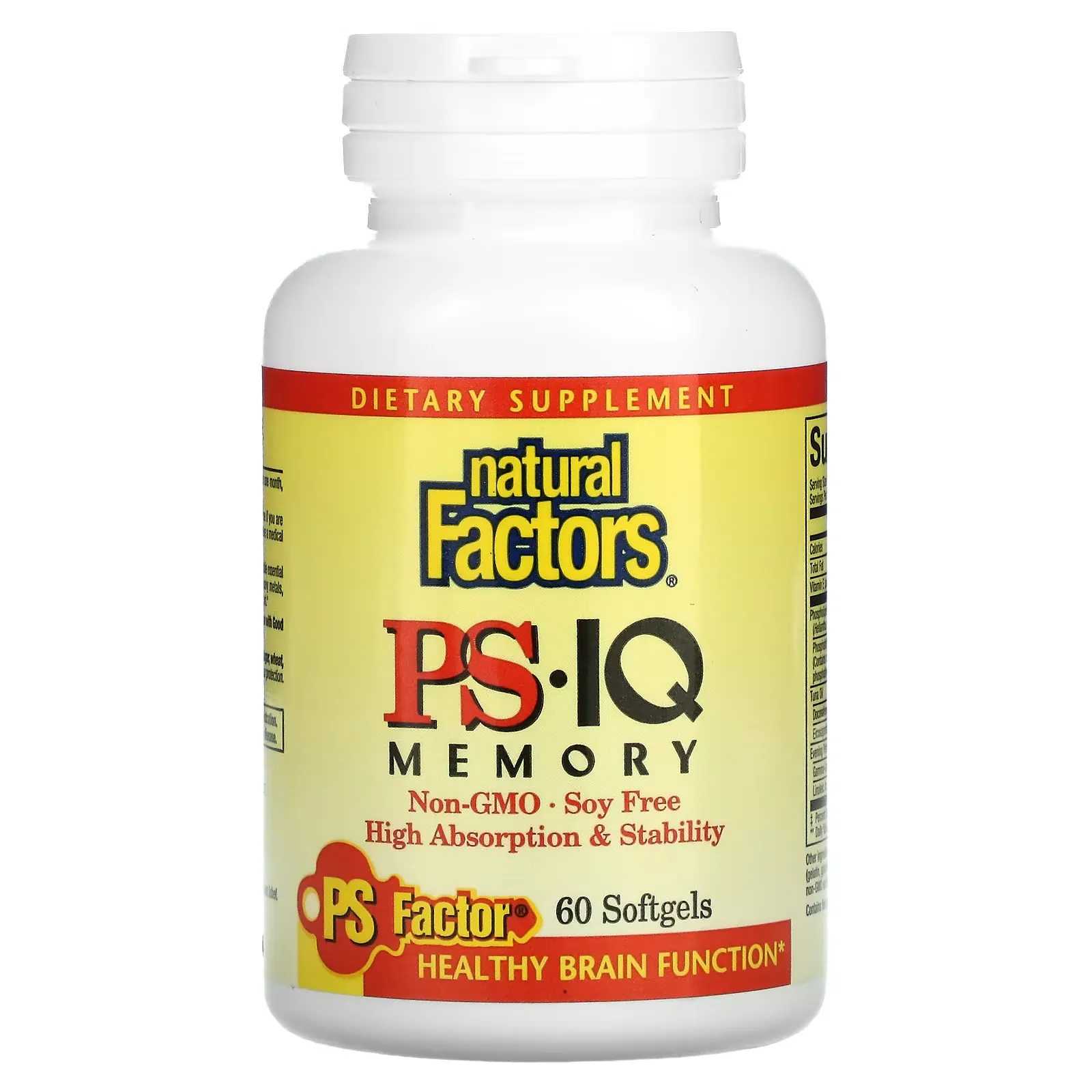 PS - IQ Memory, 60 Softgels