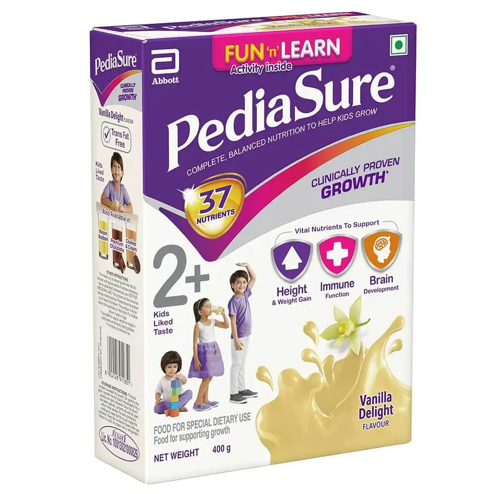 PediaSure Sure Growth Kids Nutrition,  0.4 kg  Vanilla Delight