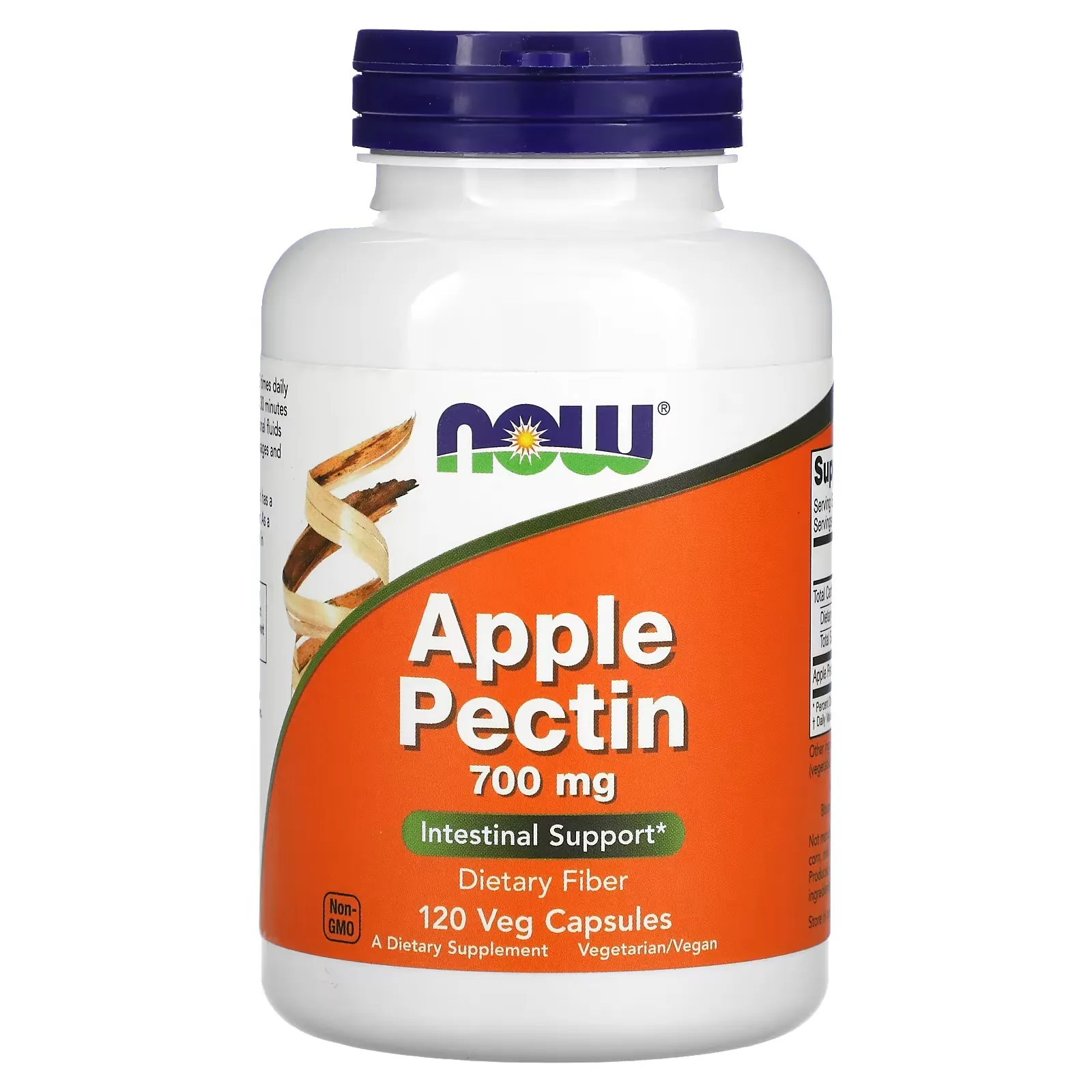 Apple Pectin, 700 mg, 120 Veg Capsules