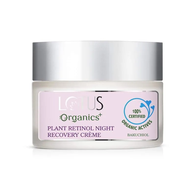 Lotus Organics Bakuchiol Plant Retinol Recovery Night Cream