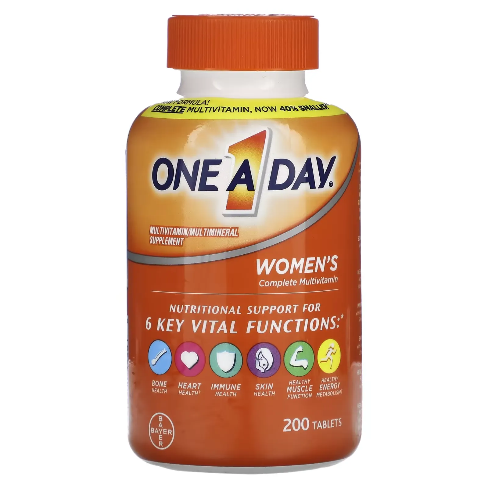 One A Day, Women's Complete Multivitamin, 200 Tablets